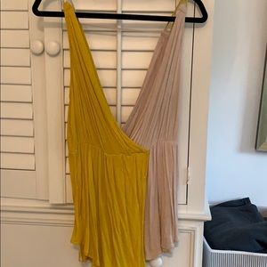 Free People Deep V Drapey Tank